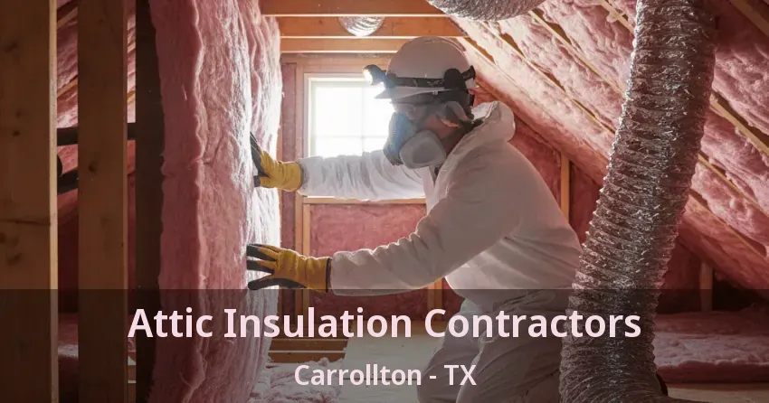 Attic Insulation Contractors Carrollton - TX Attic Insulation Contractors Carrollton - TX