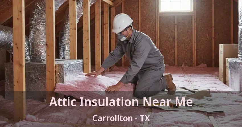 Attic Insulation Near Me Carrollton - TX