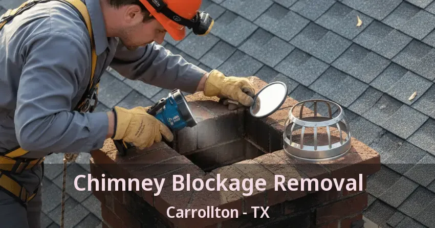 Chimney Blockage Removal Carrollton - TX