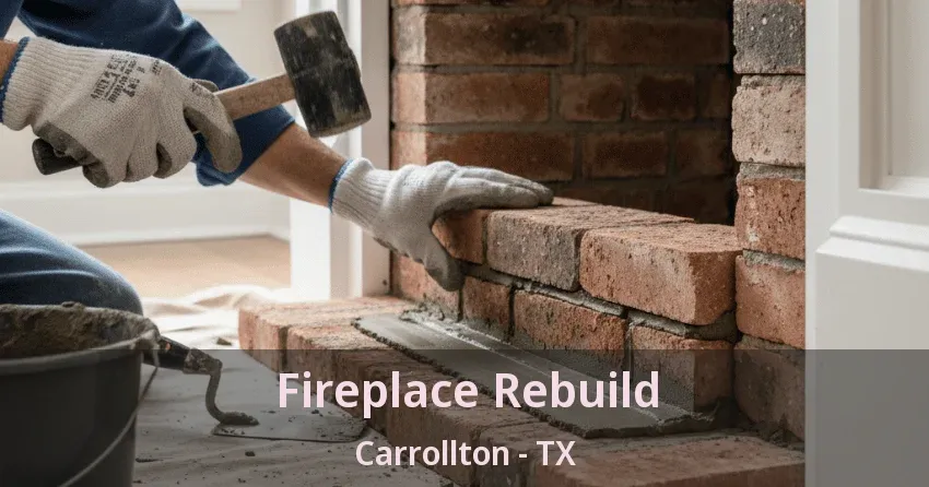 Fireplace Rebuild Carrollton - TX