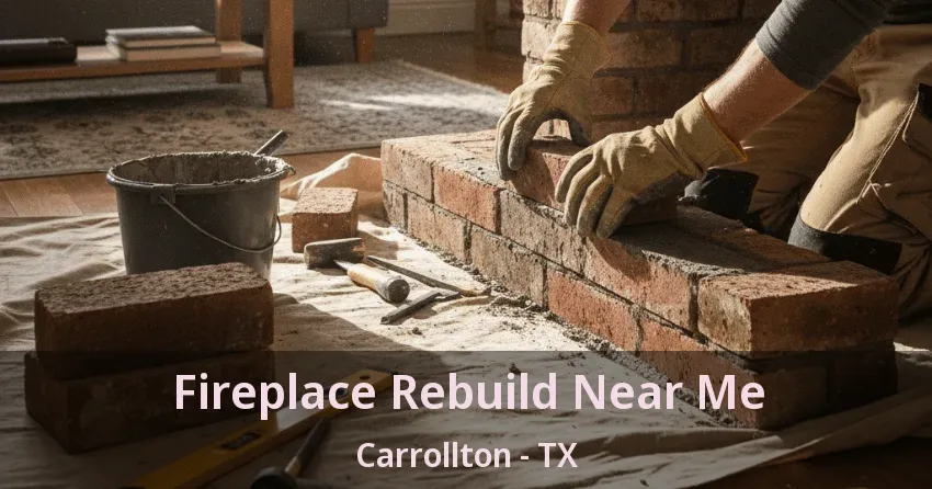 Fireplace Rebuild Near Me Carrollton - TX