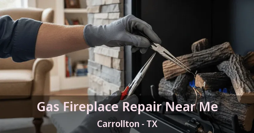 Gas Fireplace Repair Near Me Carrollton - TX