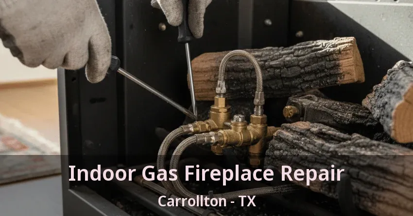 Indoor Gas Fireplace Repair Carrollton - TX