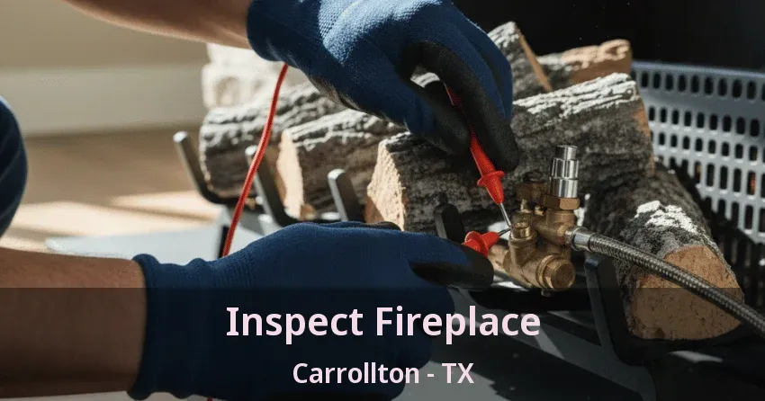 Inspect Fireplace Carrollton - TX